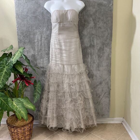 Narianna Designer Formal Maxi Evening Strapless Women's size XL Fairy - Picture 4 of 16